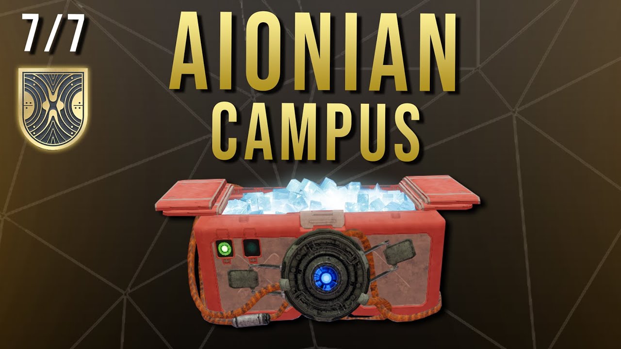 How to Easily Find All 7 Aionian Campus Ability Chests Solo! - Destiny 2 Guide