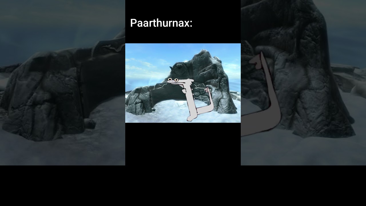 The Virgin Alduin VS The Chad Paarthurnax