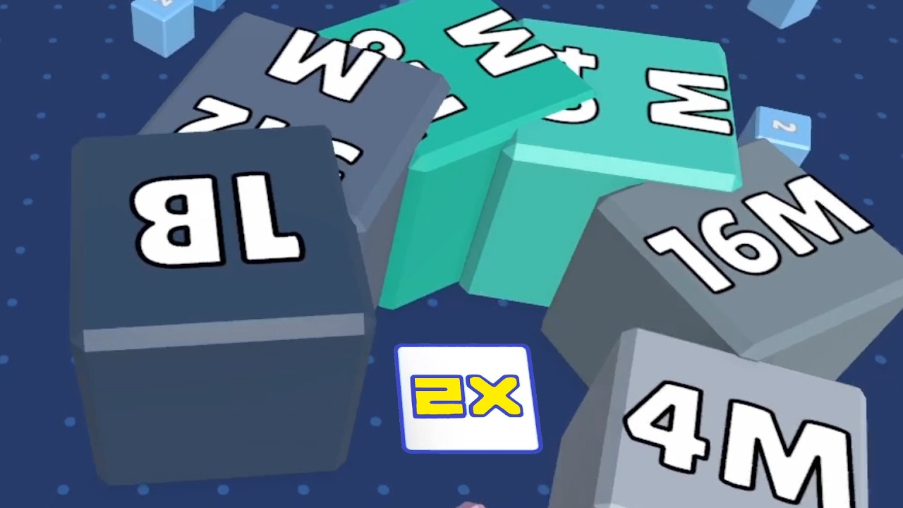 Игра Cube 2048.io 🎲 НОВАЯ ИГРА 🎲 CUBES SNAKE 2048.io Геймплей