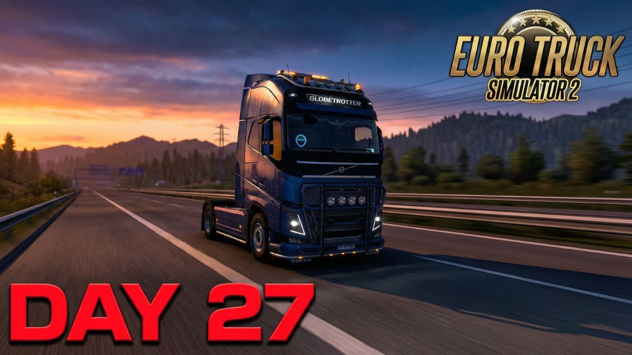 ETS 2 Day 27 | Another Day on the Road