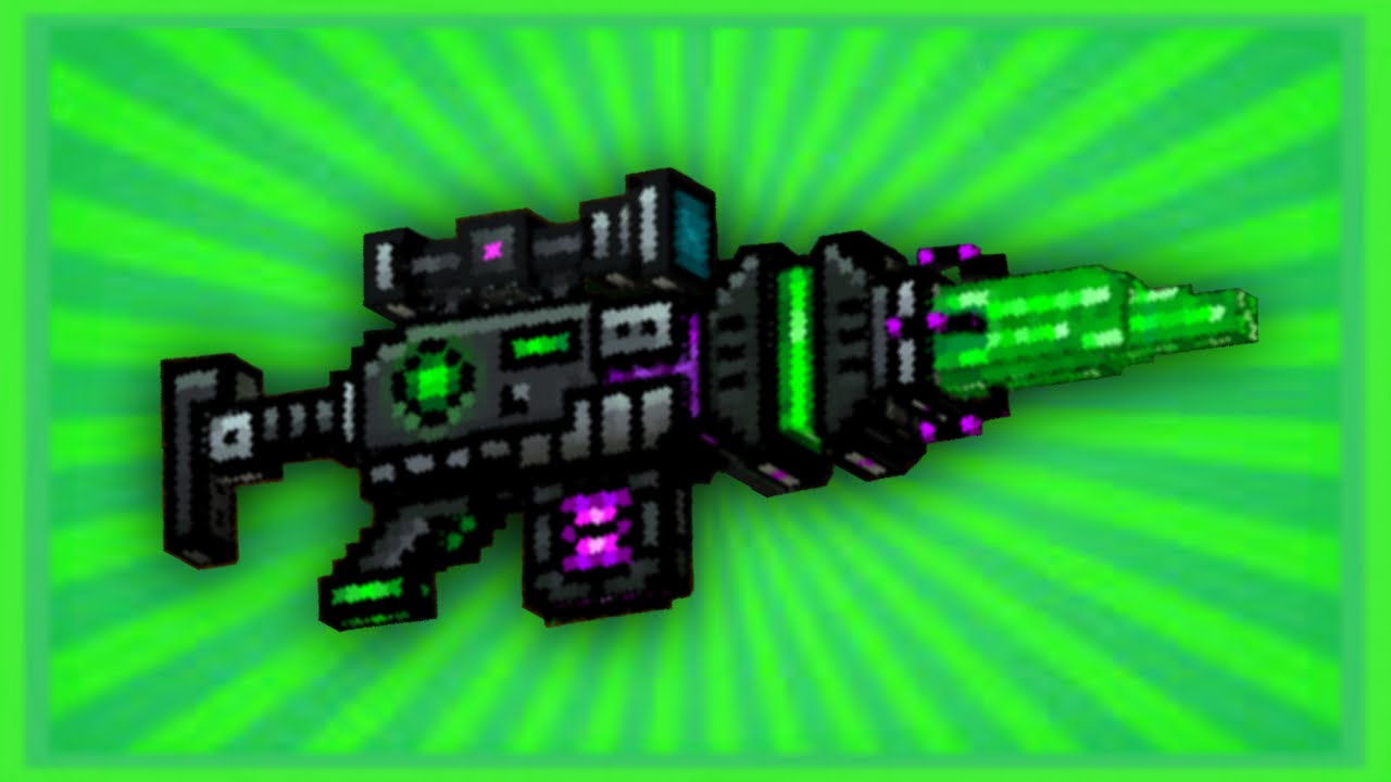Pixel Gun 3D - Антигеройская винтовка UP2 [Обзор]