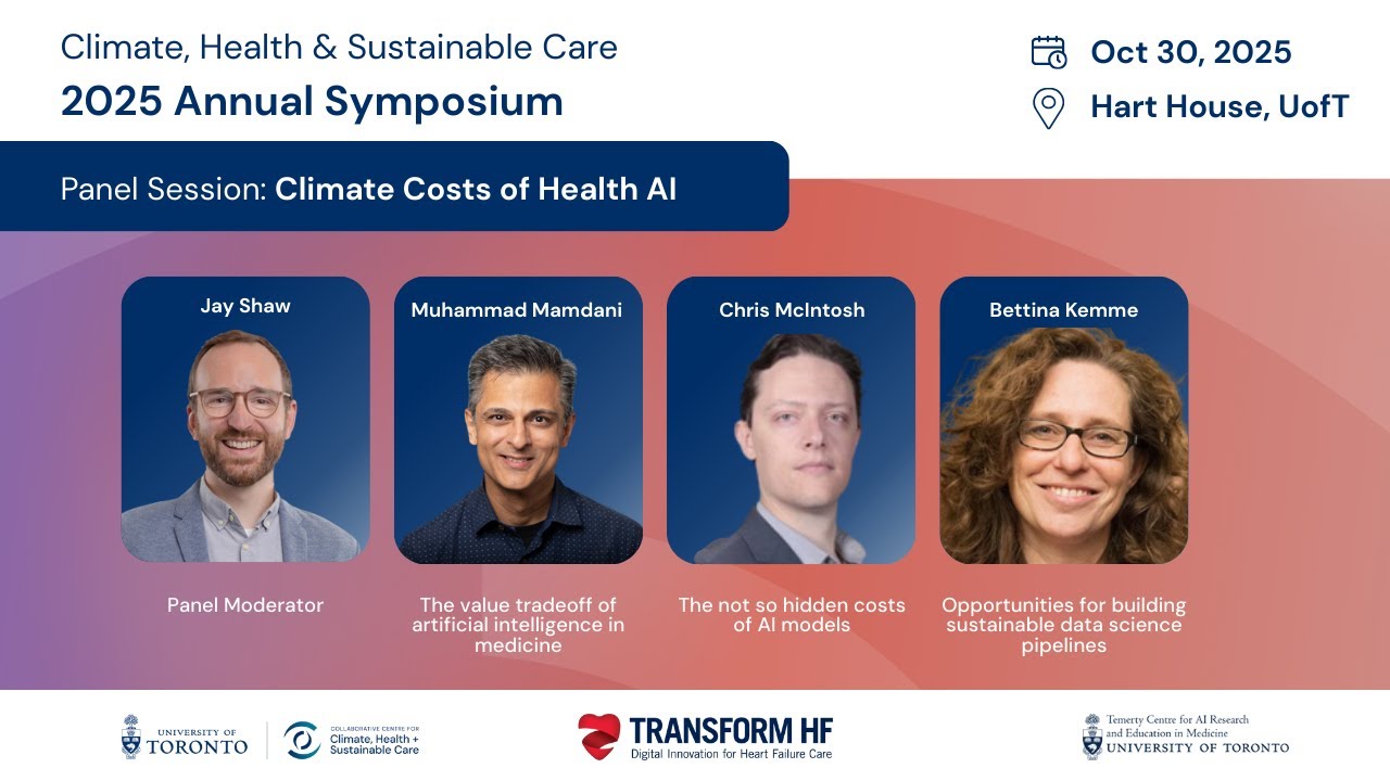 Climate Costs of Health AI: 2025 Annual Symposium