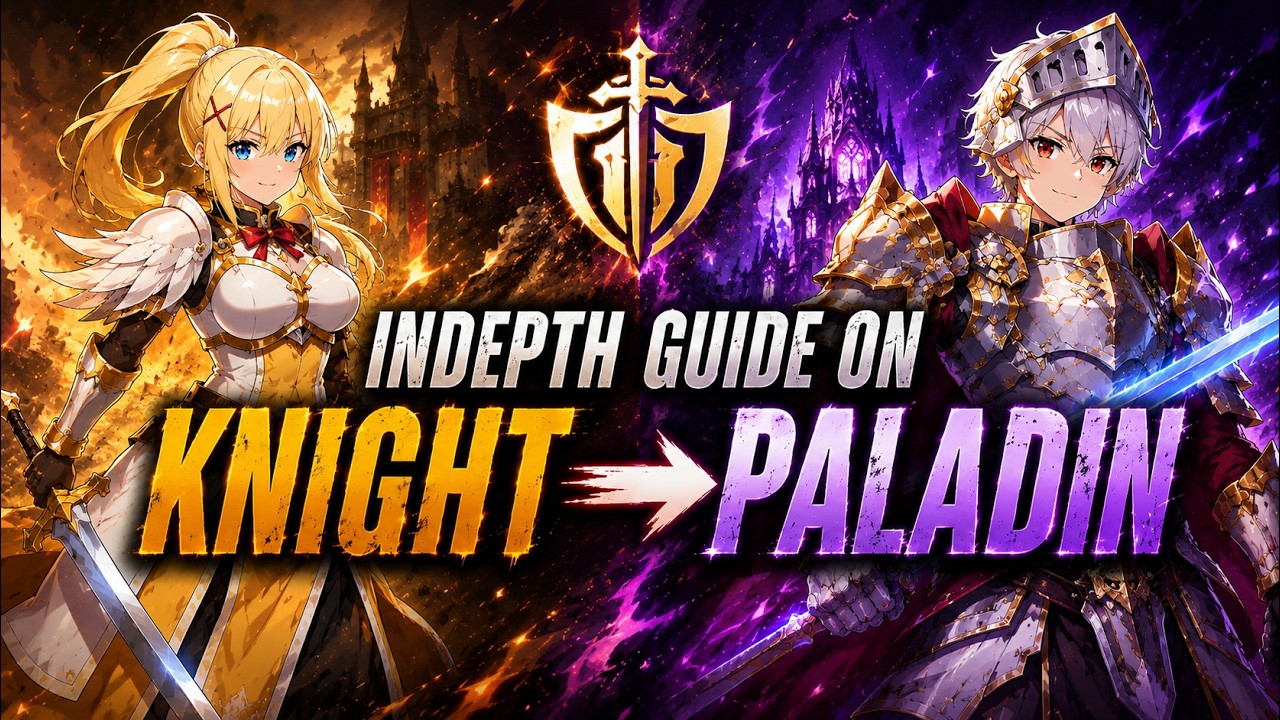 Sword x Staff - INDEPTH Knight &rarr; Paladin GUIDE