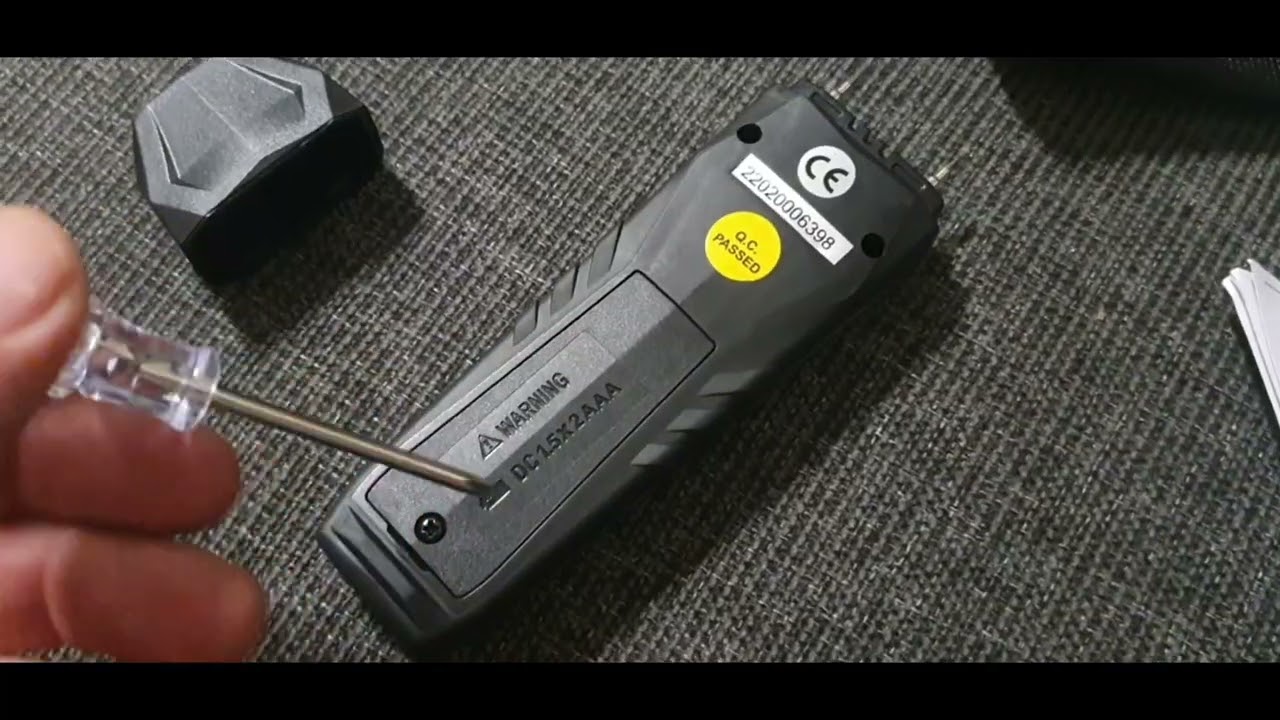 unboxing Moisture Meter MAISTEK WM7000. Umidometru si termometru