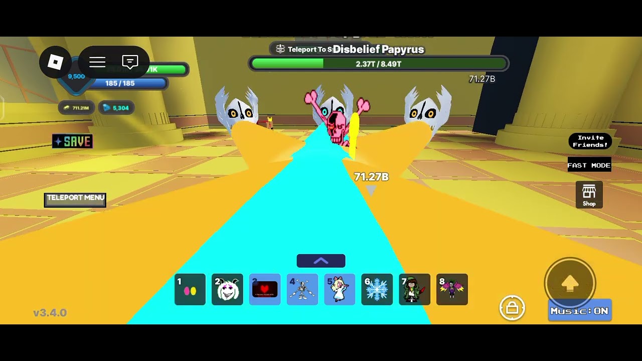 Fight disbelief Papyrus to get disbelief sword 