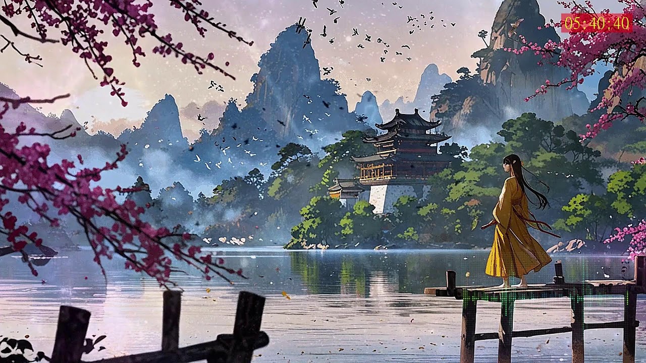 Calm Bamboo Flute and Guzheng for Relaxation