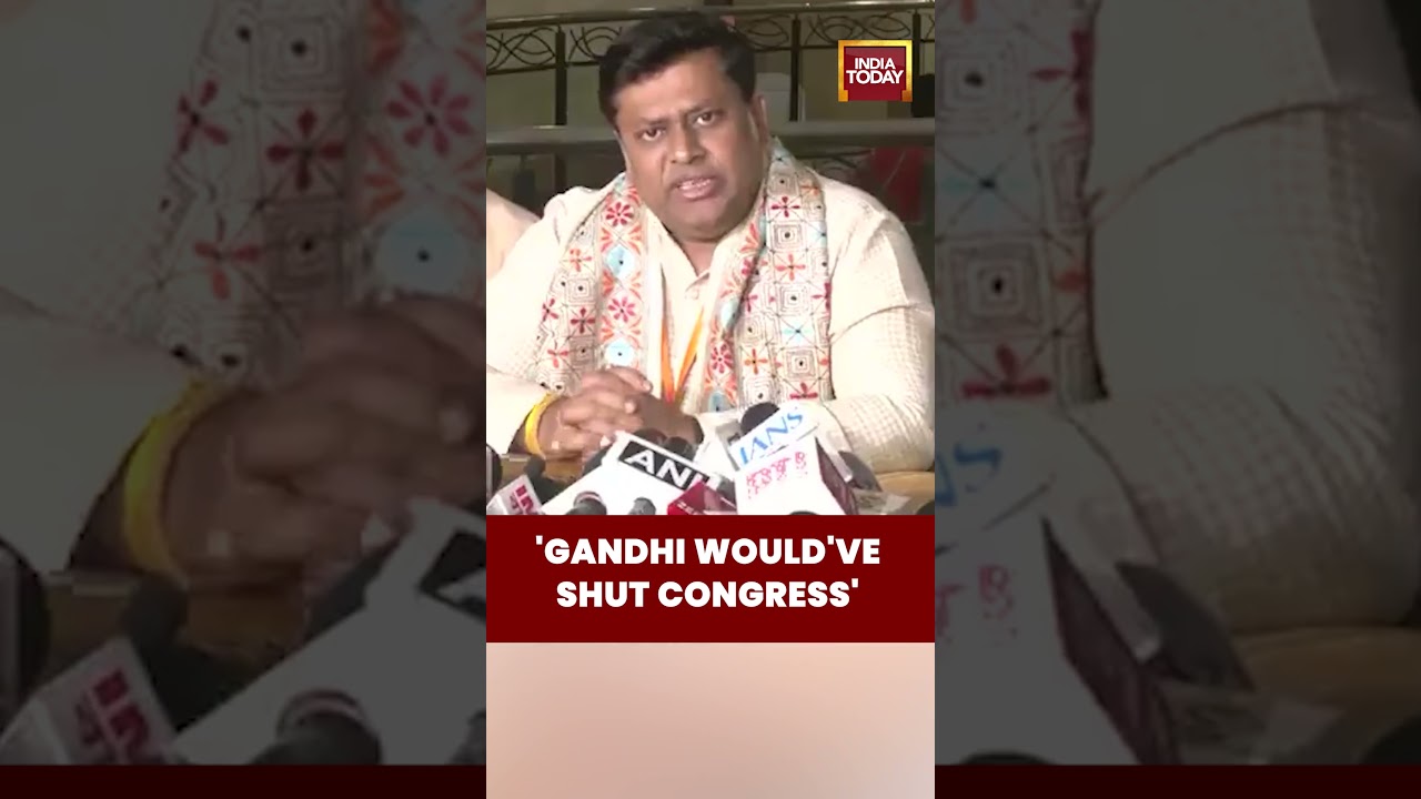 Union Minister Sukanta Majumdar's Scathing Attack on Congress' AI Summit Protest | #shorts