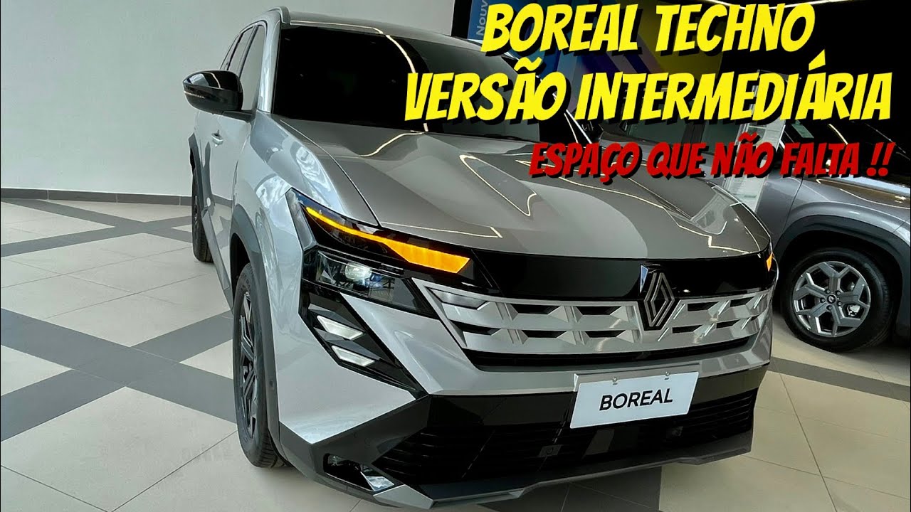 NOVO RENAULT BOREAL TECHNO 1.3 TURBO 2026 EM DETALHES. #review #preço  