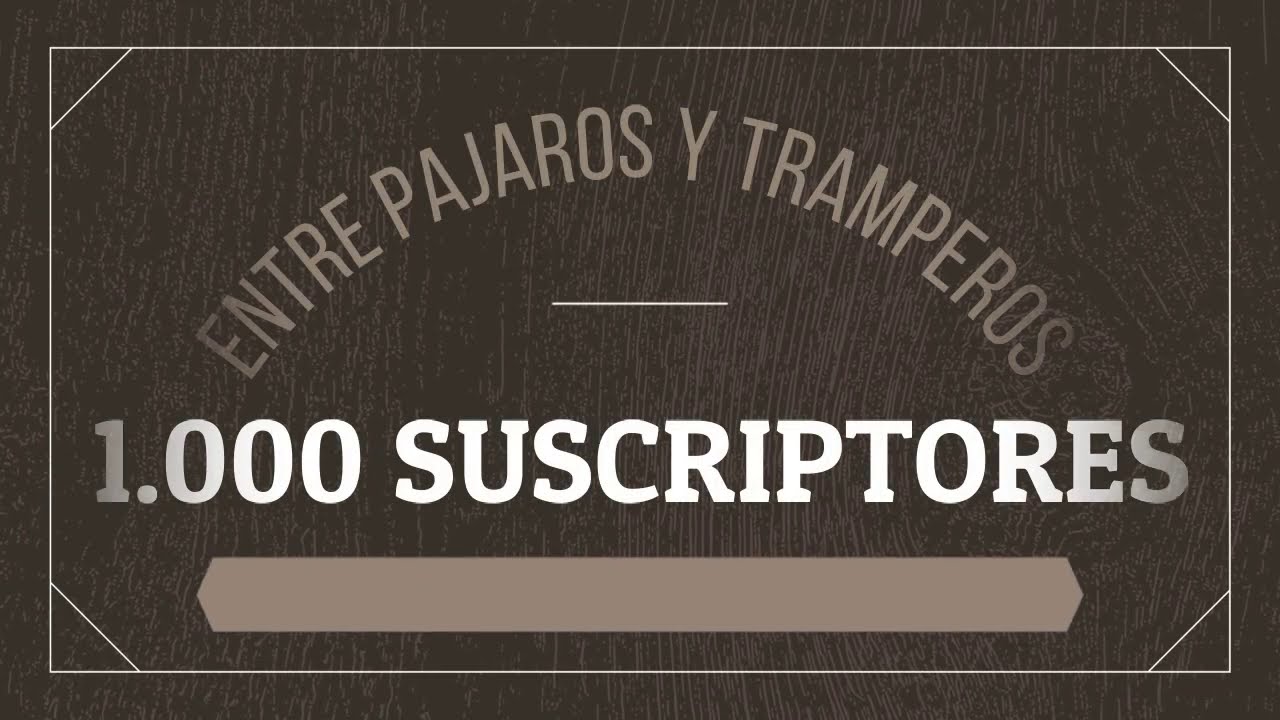 Captura de un corbatita algunos de los suscriptores muestran sus pajaros y sumamos 1000 suscriptores