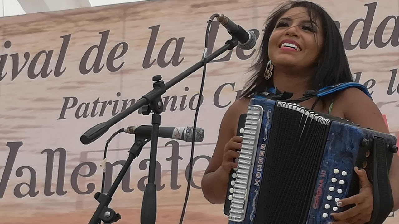 Wendy Corzo, solo de puya. Festival Vallenato