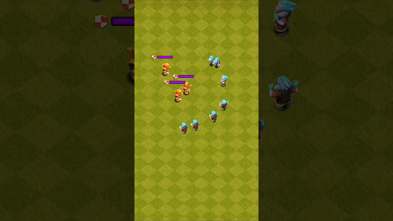 Super WIZARD vs Ice WIZARD - who Wins ??  #coc #icewizard #superwizard #shorts #clashofclans