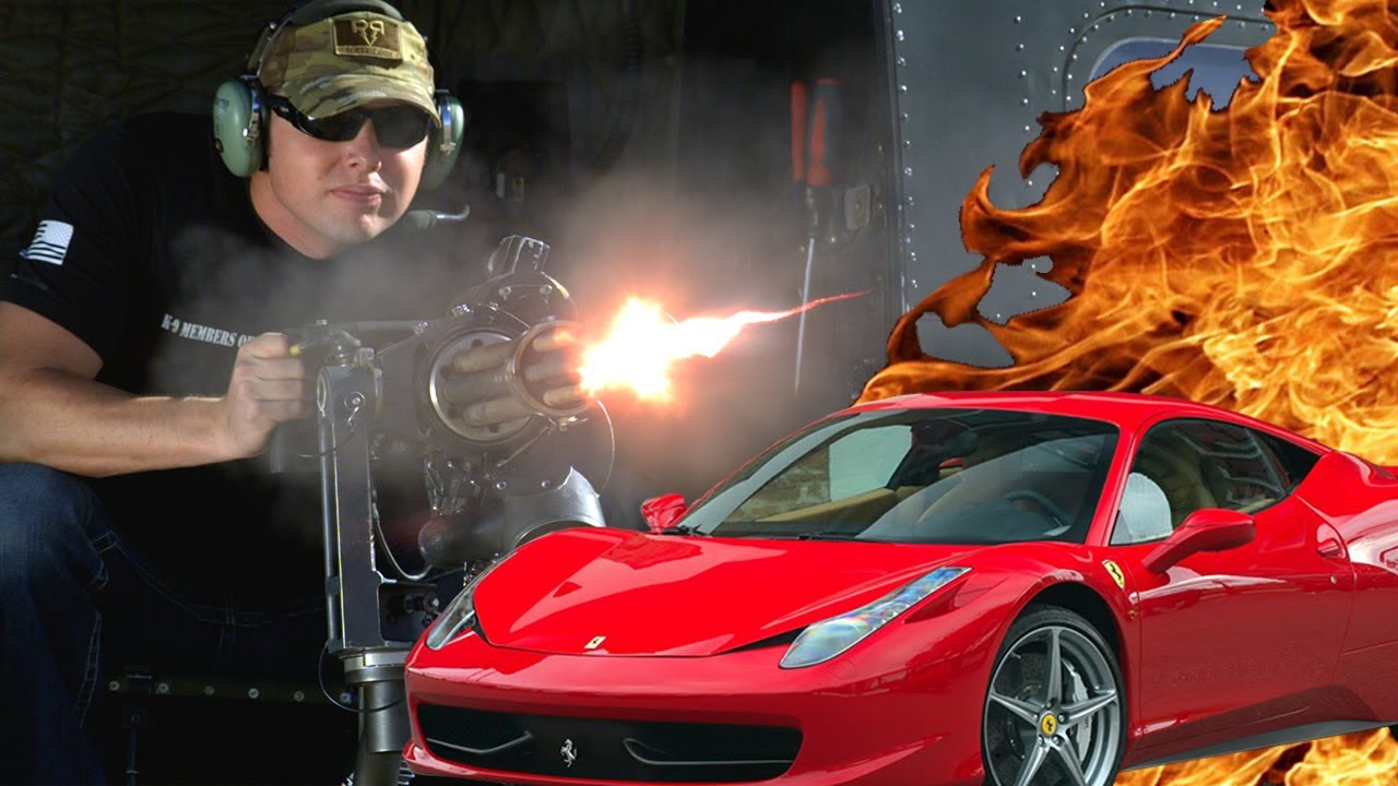Helicopter Minigun vs Car: The Breakdown - Lone Survivor