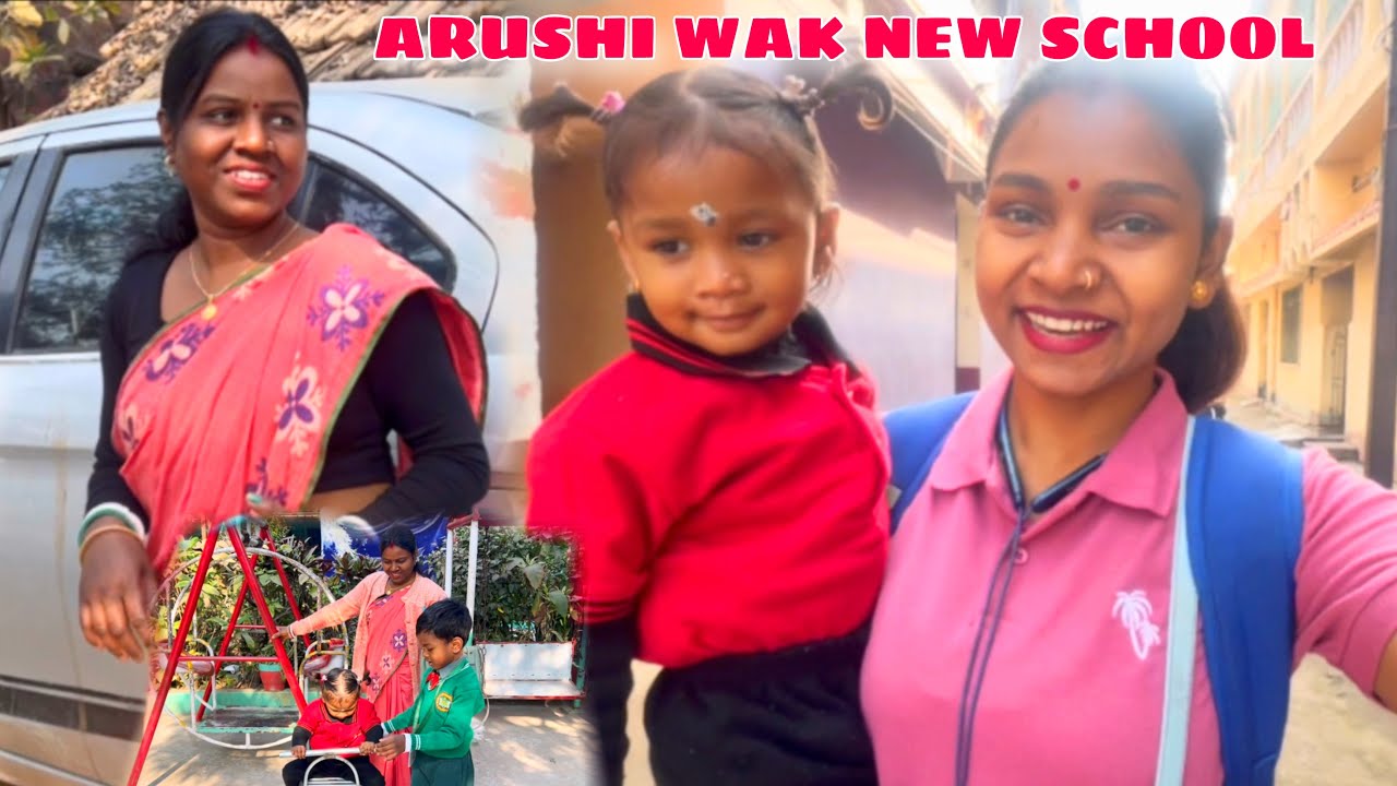 Arushi Wak New School 🏫 Parlour Wali Didi 