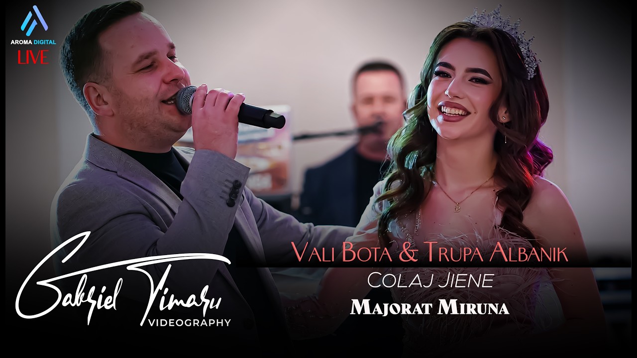 Vali Bota si Trupa Albanik - Colaj Jiene LIVE | Majorat Miruna