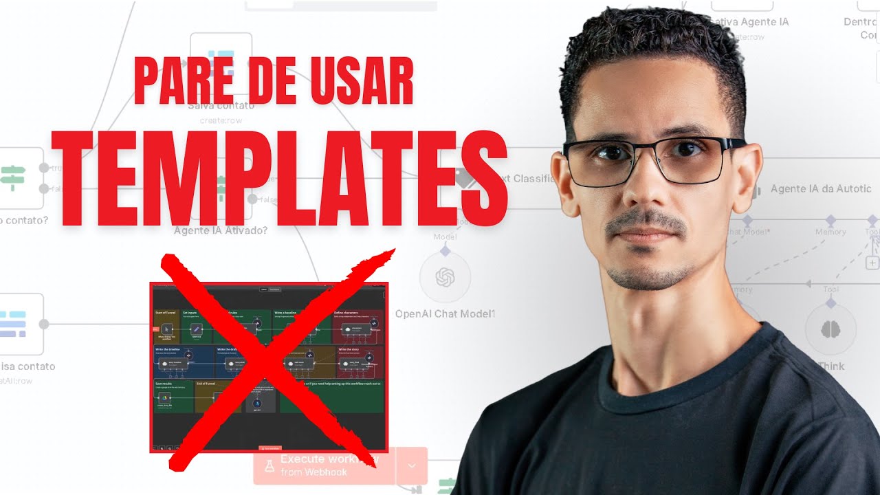 Você nunca vai dominar o n8n enquanto depender desses templates prontos