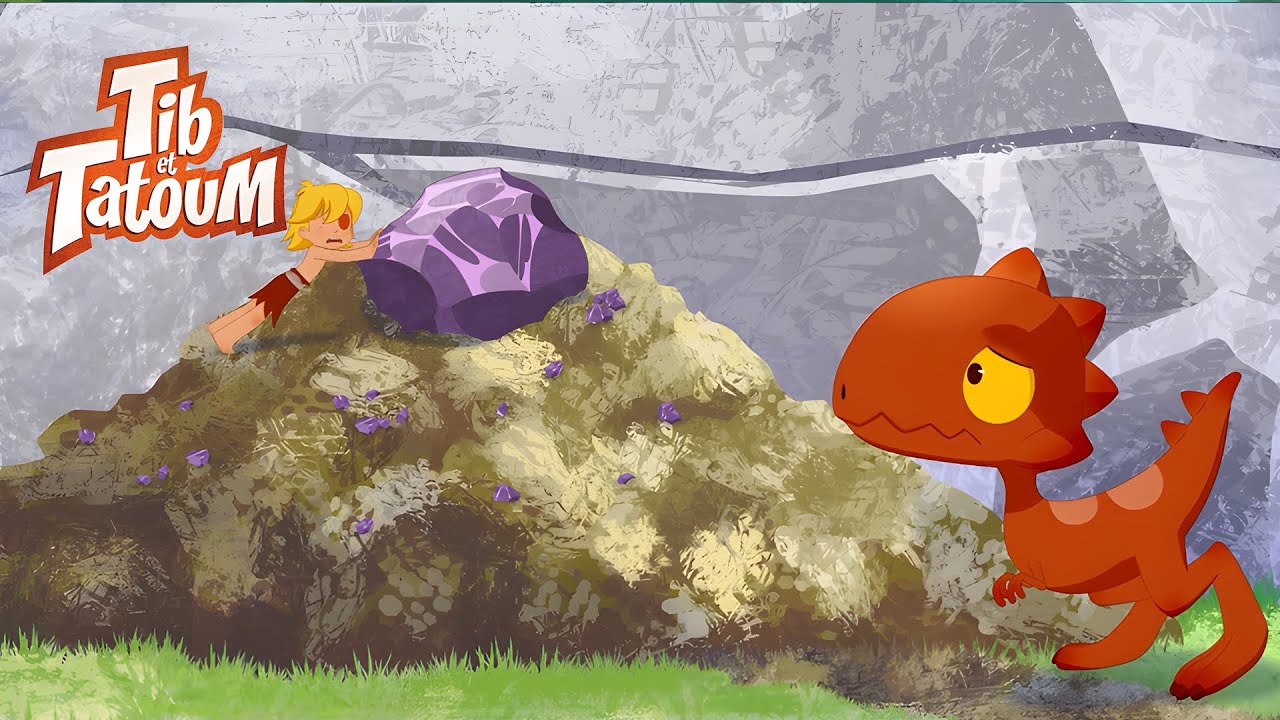 La pierre tombée du ciel ☄️👀| Tib et Tatoum français | Episodes Complets | 2H | Dessin animé dino