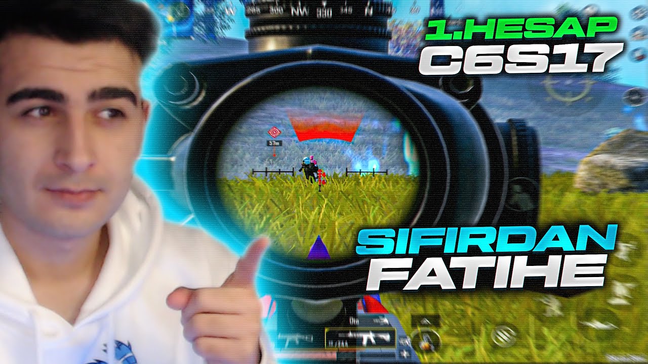 1.HESAP SIFIRDAN FATİHE! PUBG MOBİLE C6S17