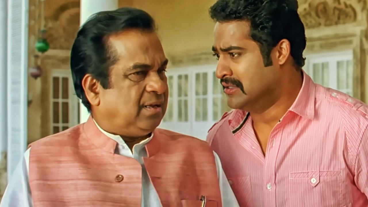 जूनियर एनटीआर और ब्रह्मानंदम का मजेदार कॉमेडी सीन | Dhammu Movie Best scene