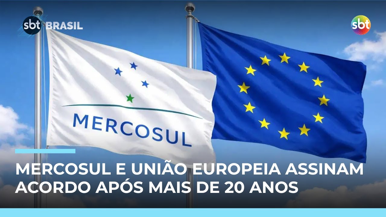 Acordo entre Mercosul e UE &eacute; assinado ap&oacute;s mais de duas d&eacute;cadas | #SBTBrasil
