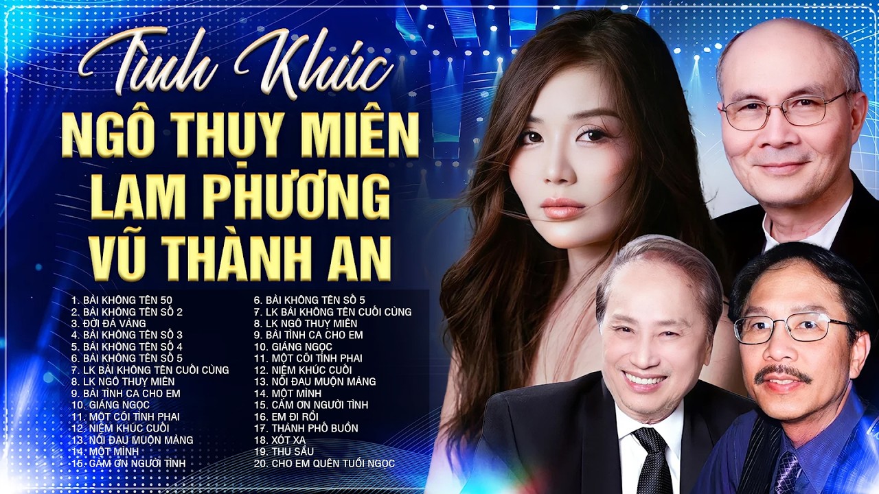 Tình Khúc VŨ THÀNH AN, LAM PHƯƠNG, NGÔ THỤY MIÊN - Tình Ca Xưa Acoustic Giọng Ca MỘC SAN Gây Nghiện