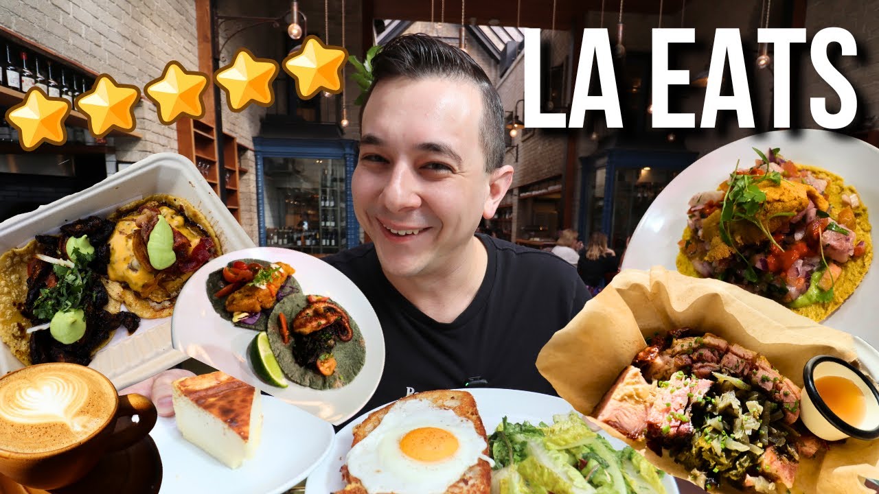Trying Award Winning Restaurants in LOS ANGELES! James Beard & Michelin Guide | LA Food Guide & Tour