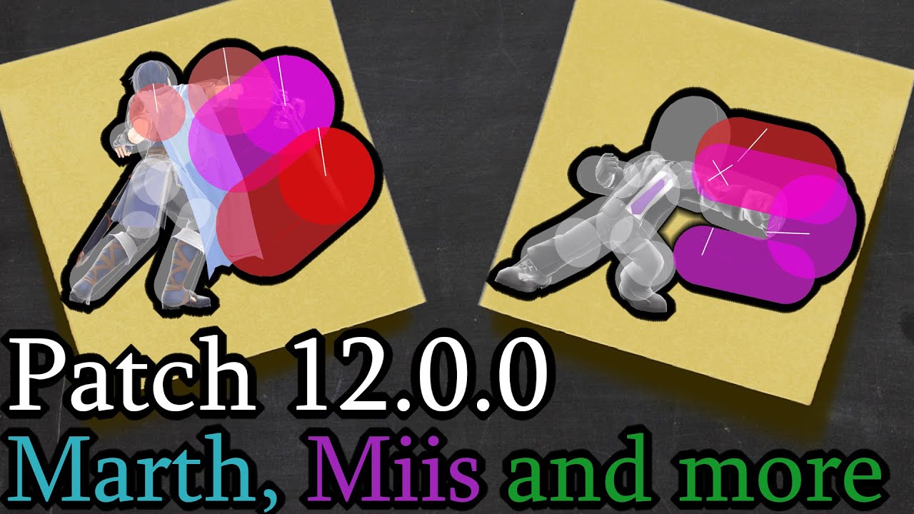 Smash Ultimate Patch Report - 12.0.0 - Marth, Miis, and more!