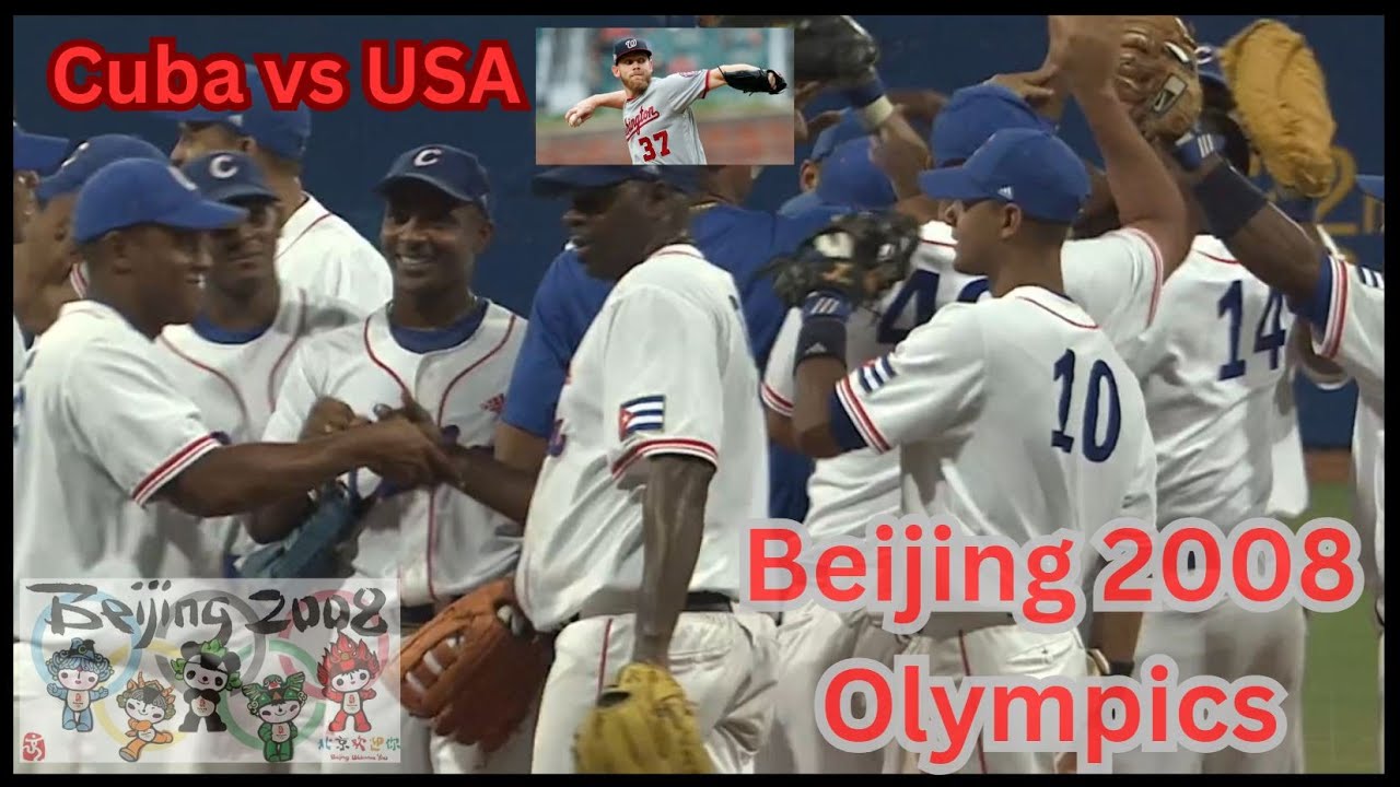 Cuba vs USA Juego Semifinal Olympics Beijing 2008.