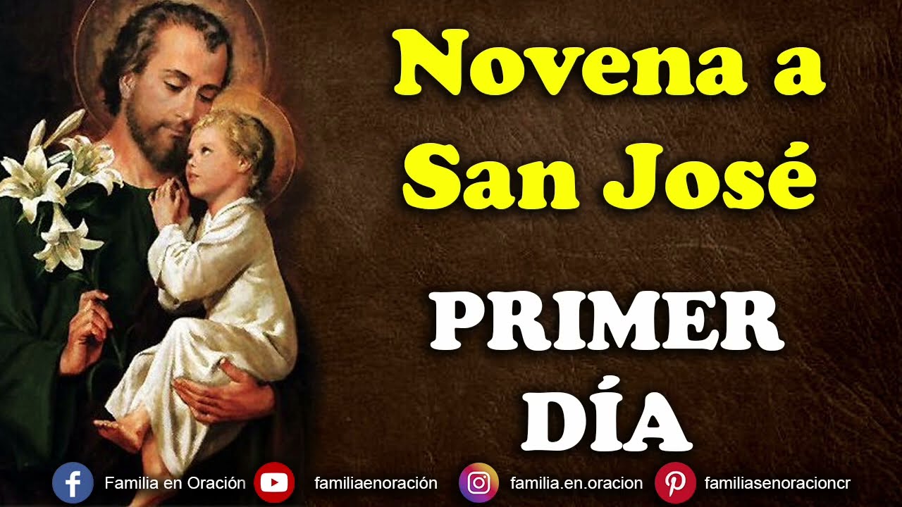 Novena a San José - Día 1 🙏 10 de Marzo 2026