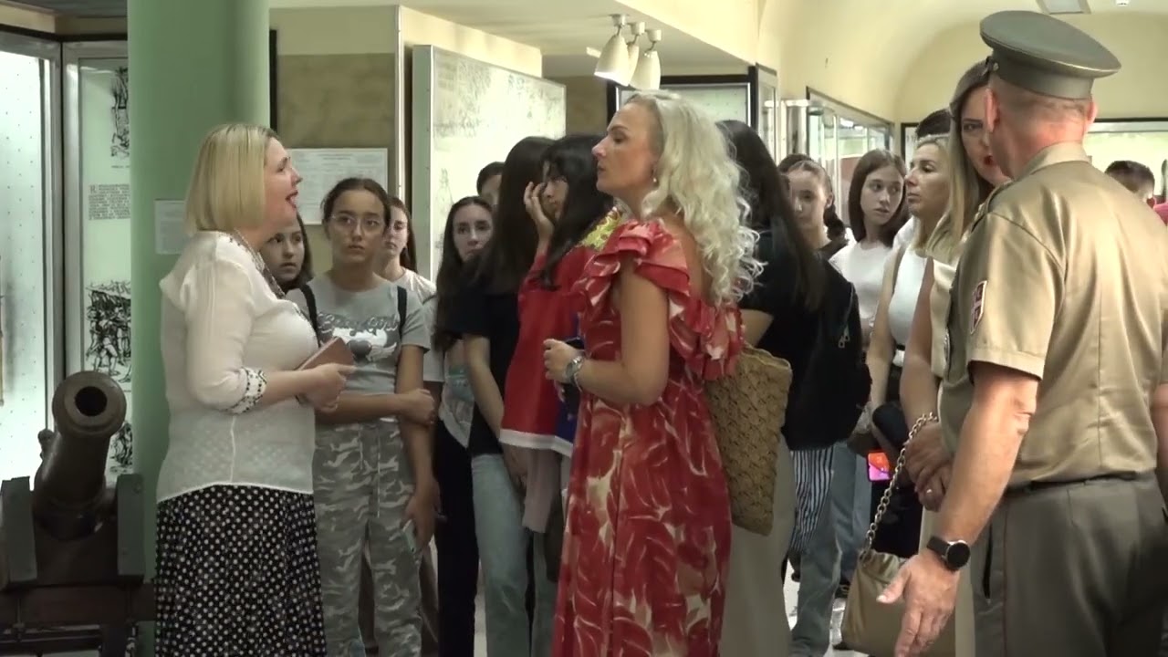 POSETA DECE IZ HERCEGOVINE VOJNOM MUZEJU U BEOGRADU