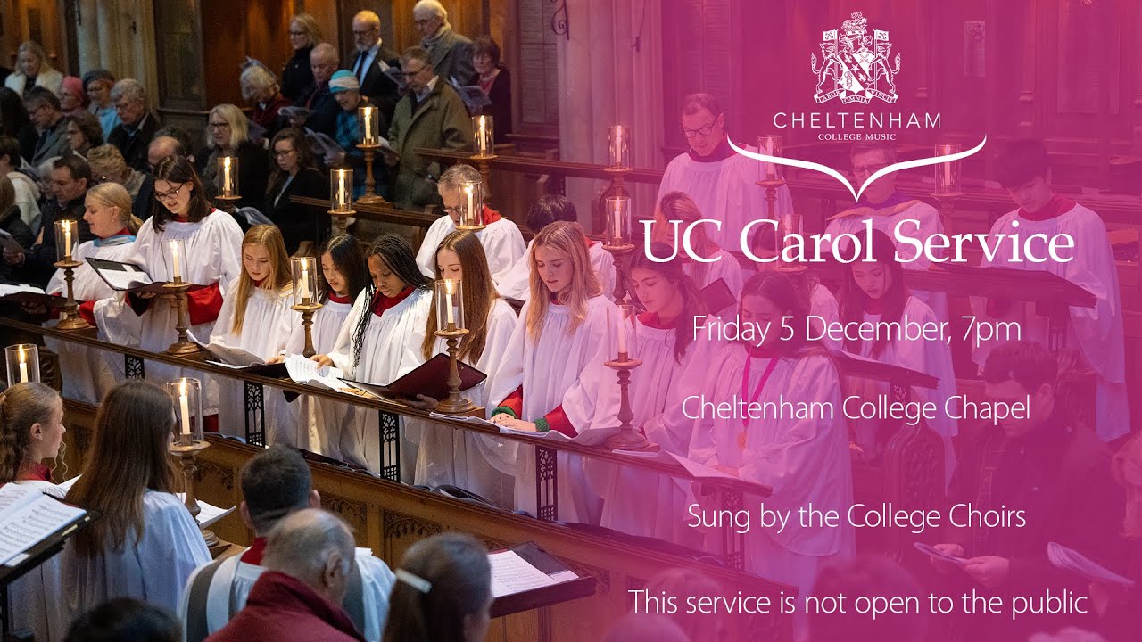 Upper College Carol Service, Friday 5 December 2025, 7pm
