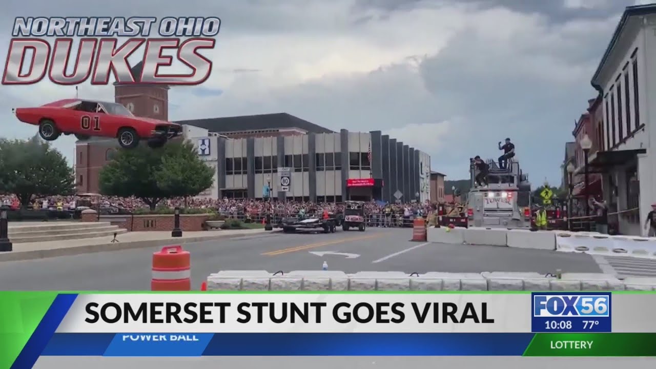 ‘General Lee’ soars over Somerset’s Fountain Square