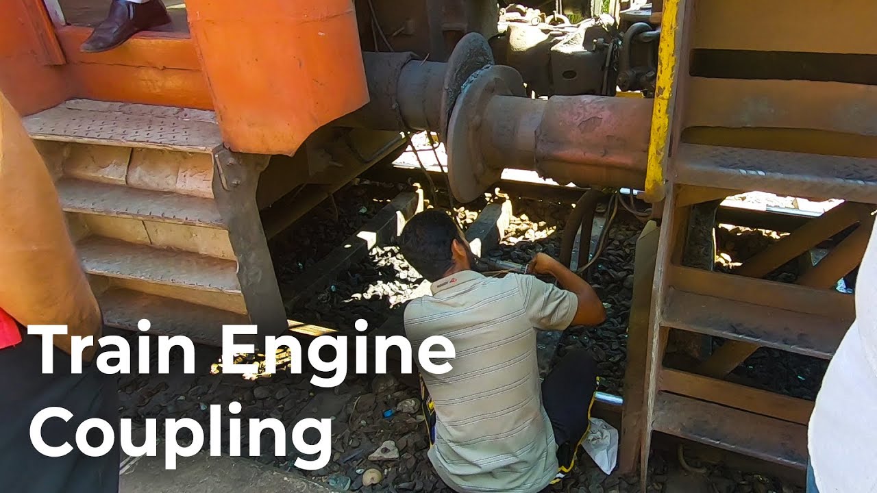 Sri Lanka Railways Class M4 Train Engine Coupling