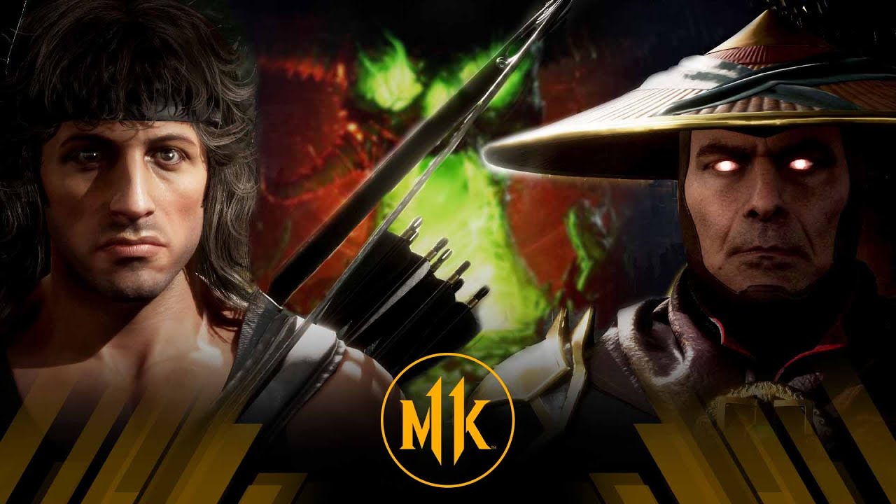 Mortal Kombat 11 - Rambo Vs Raiden (Very Hard)