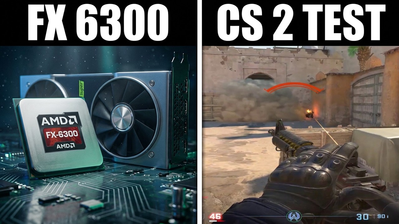 CS 2 Test FPS FX 6300 4.2Ghz Gtx 1660 Super De_Dust 2