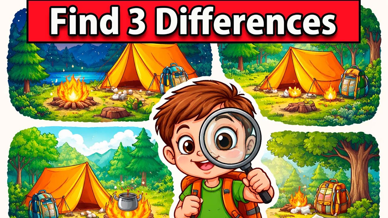 Spot the Difference Challenge — Only Sharp Eyes Will Succeed