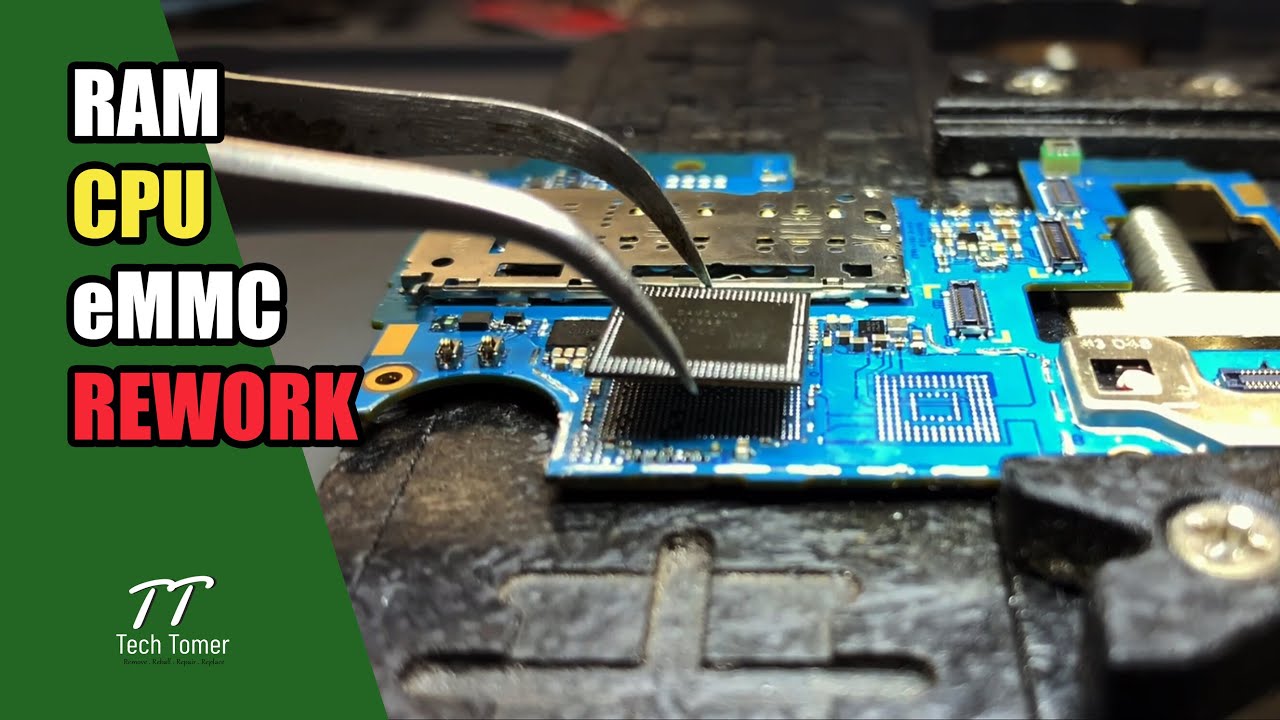 Samsung Galaxy A51 No Power Revived by RAM, CPU, and UFS Rework Tutorial | Tech Tomer