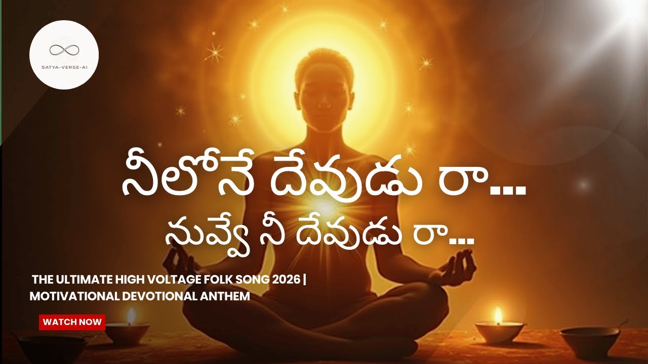 Neelone Devudu Ra! | The Ultimate High Voltage Folk Song 2026 | Motivational Devotional Anthemm