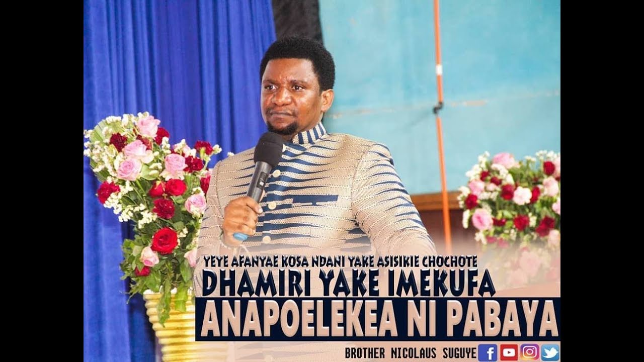 UMUHIMU WA KUIJALI DHAMIRI - SUGUYE