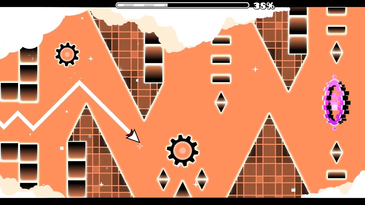 All Rock Cabbage Community Challenges (Wave challenge progression) |Geometry Dash|