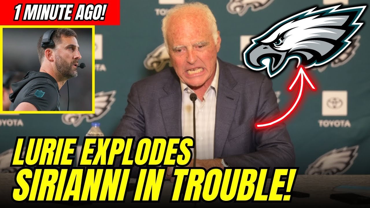 🚨🦅 JEFFREY LURIE CALLS EMERGENCY MEETING &mdash; NICK SIRIANNI UNDER MAJOR PRESSURE