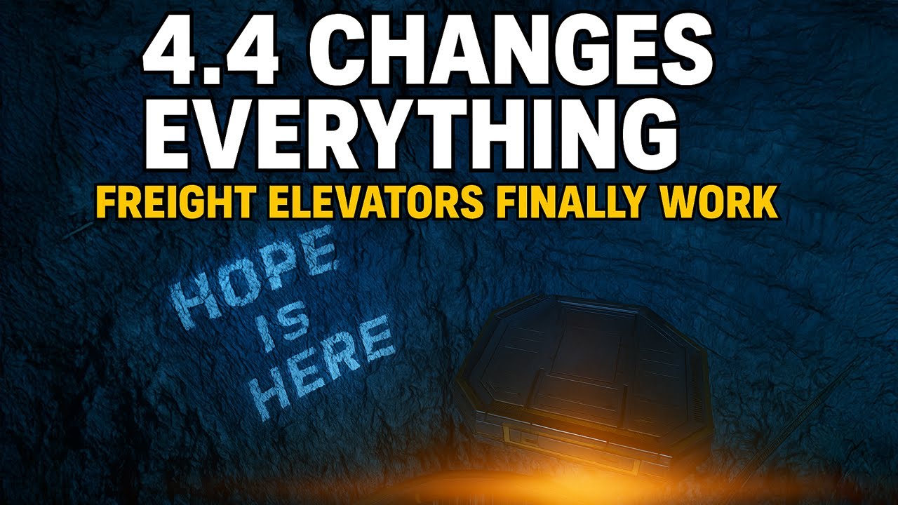 Star Citizen 4.4 Changes Everything &ndash; External Freight Elevators Finally Work  ⁨@saltemiketv