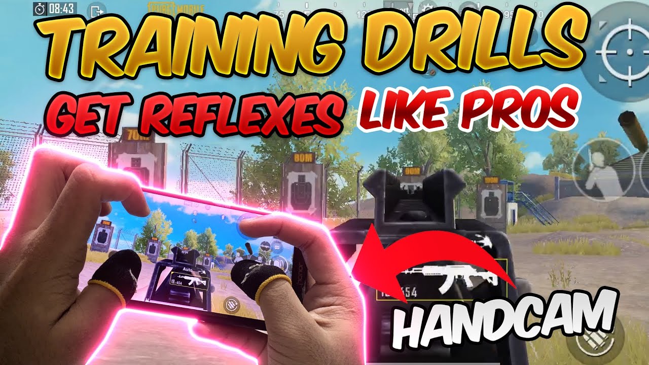 Эти тренировочные упражнения улучшат ваши рефлексы и прицеливание (PUBG MOBILE) Handcam
