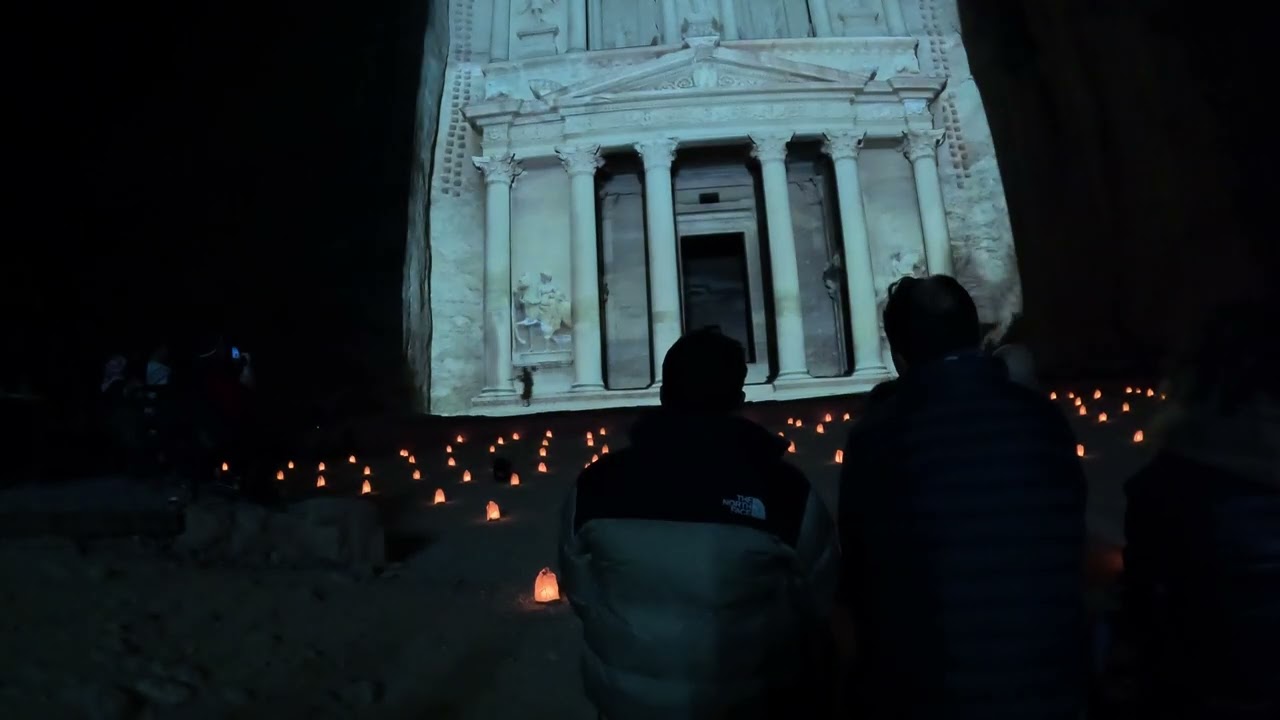 Petra at Night Video
