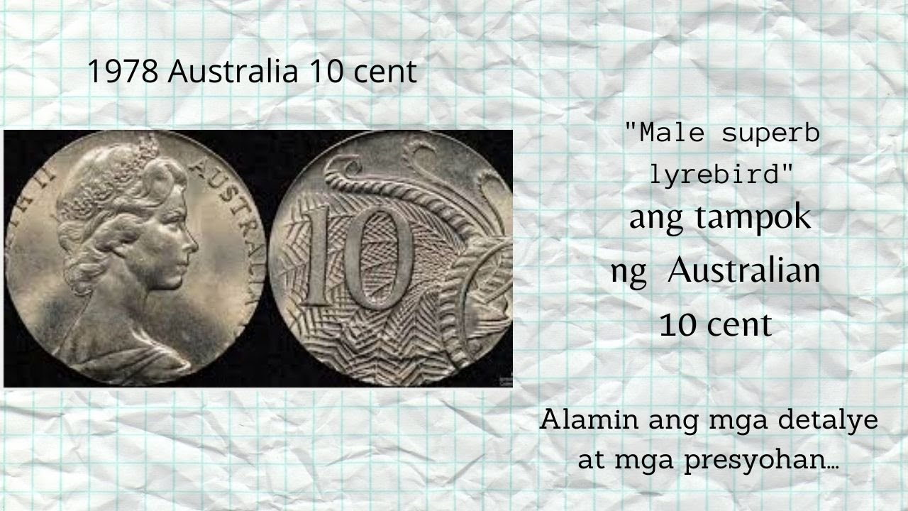 #Vlog83 ~Australian 10 Cent  year 1978~