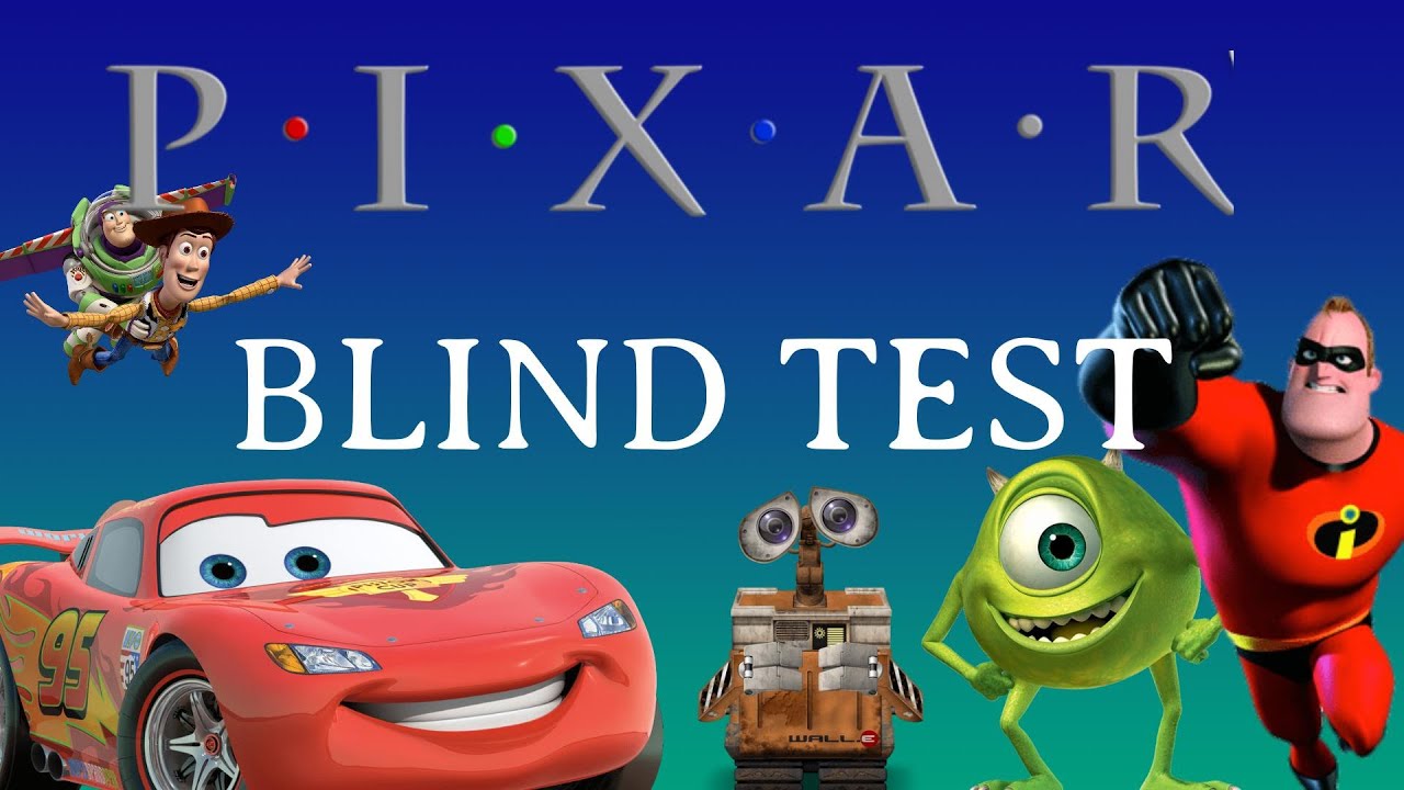 BLIND TEST PIXAR DE 27 EXTRAITS
