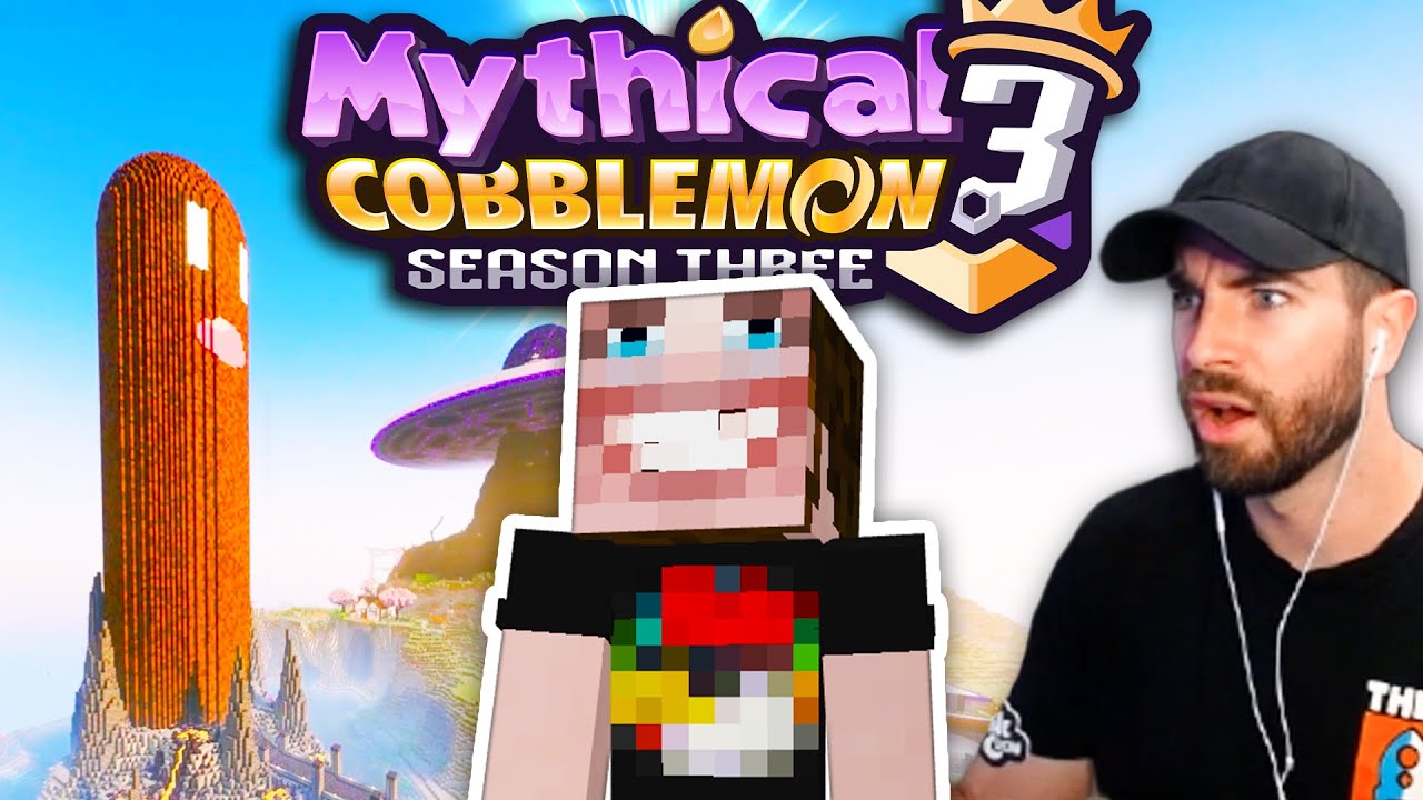 WILD Prank on My Base! - Mythical COBBLEMON Season 3 Episode 25 (Minecraft Pokemon Mod)