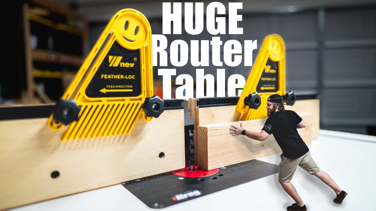 Router Table  |  How To Install A Router Into Any Size Workbench  |  Wood Nerds