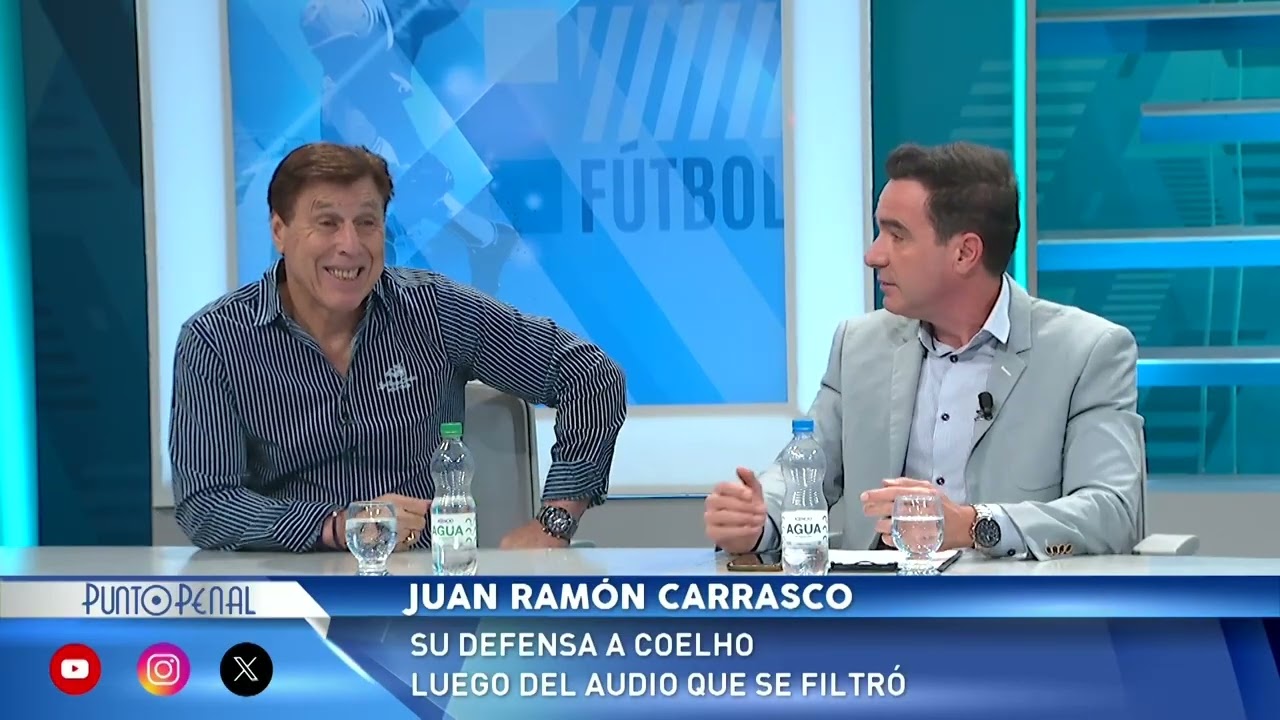 JUAN RAMÓN CARRASCO 1ª PARTE. ESTE DOMINGO RECIBIMOS AL EXTÉCNICO DE LA SELECCIÓN URUGUAYA.