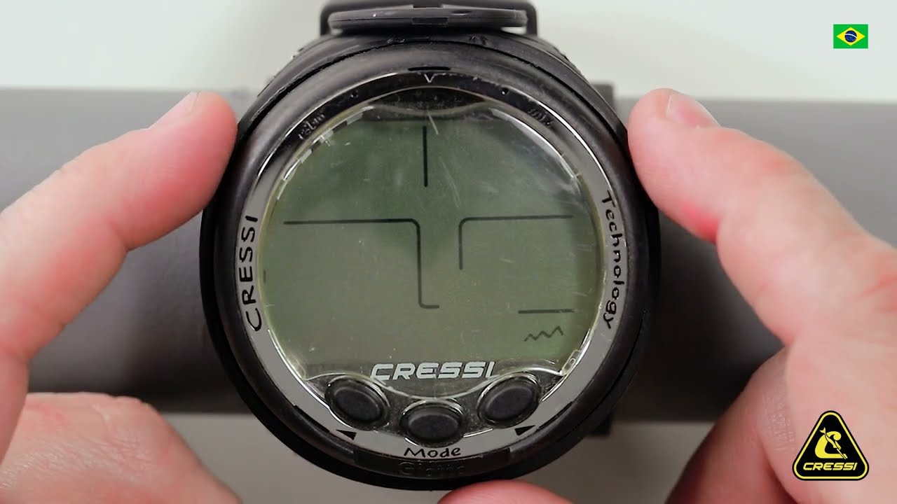 Manual de Instruções, Configurações e Utilização do Computador de Mergulho Cressi Giotto