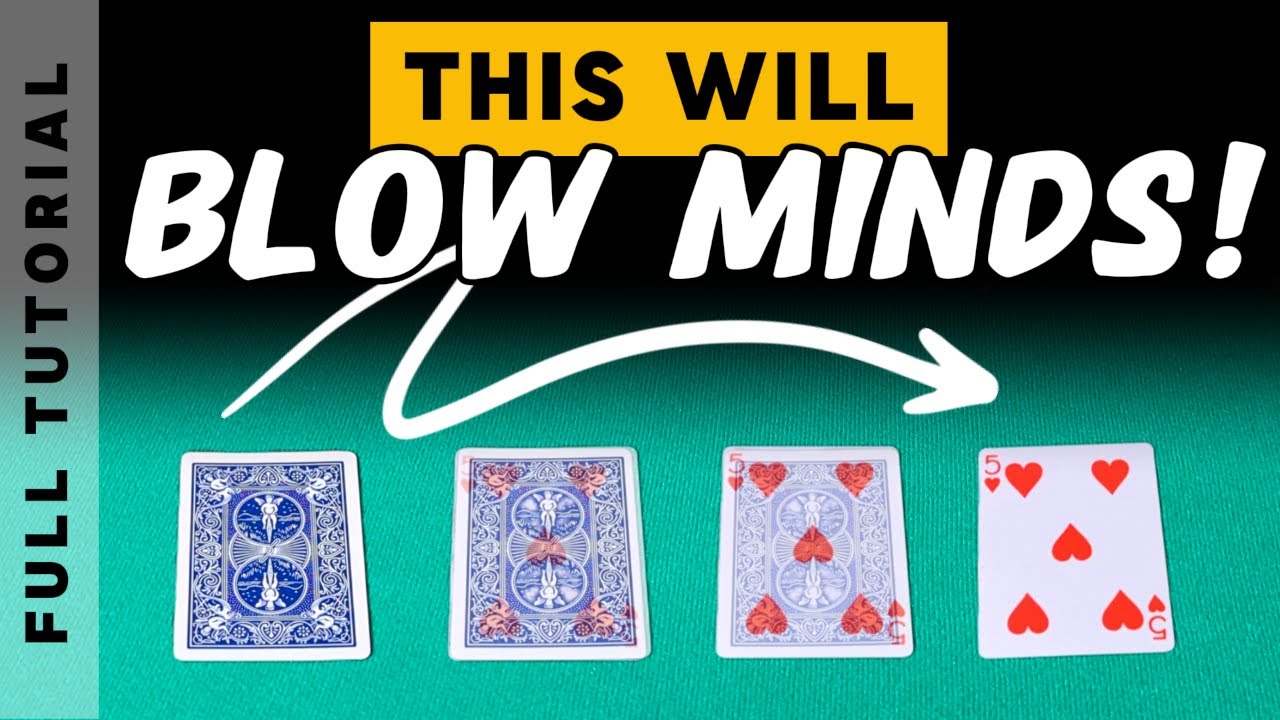 Reversing Cards: Unbelievable Self-working Card Trick Tutorial!